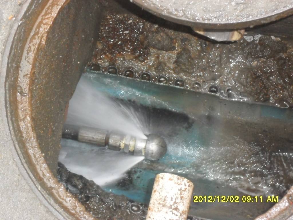 右江污水管道高压清洗